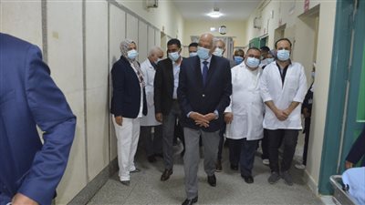 محافظ الجيزة يفتتح قسم العناية المركزة بمستشفى أوسيم المركزي