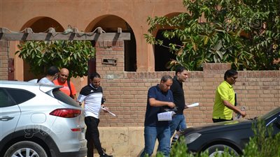 كواليس وصول محمد عودة للمحلة لتوقيع عقود تدريب الفريق | صور 