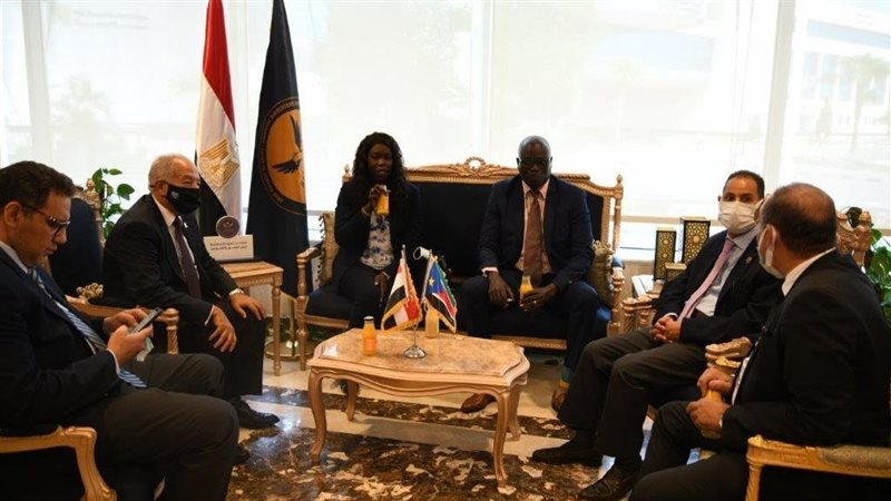 وفد من جنوب السودان
