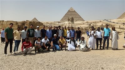 الأهرامات تستضيف وفود برنامج أمل مصر لأبناء المحافظات الحدودية