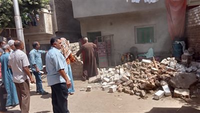 إزالة 72 حالة تعد على أملاك الدولة بمراكز المنيا