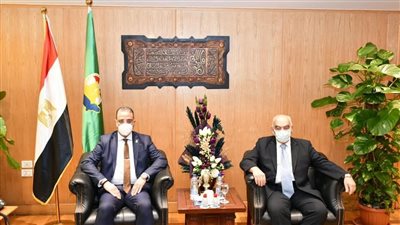 محافظ الفيوم يستقبل رئيس هيئة قضايا الدولة