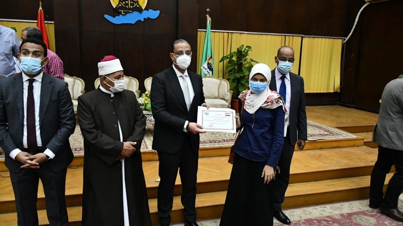 جانب من حفل التكريم