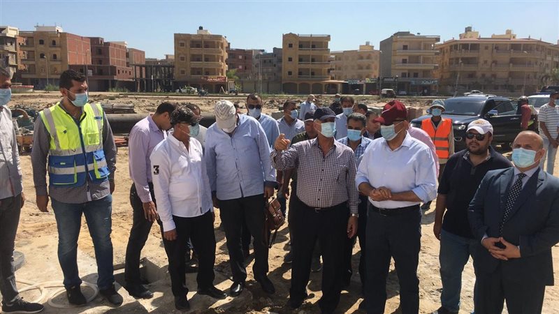 جولة محافظ الدقهلية
