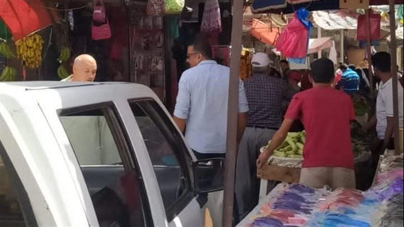  حالة إشغالات بالقنطرة