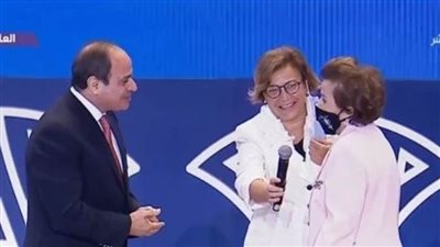  راندا أبو الحسن تكشف كواليس لقاء السيسي بوالدتها