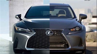 الواجهة الأمامية للكزس IS.. تفاصيل تصميم موديلات 2022