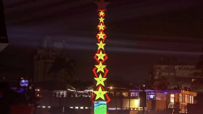 يضاء كل ليلة.. برج أيقوني لعرض بطولات الأهلي في احتفالية تدشين النجمة العاشرة