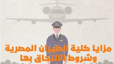 مزايا كلية الطيران المصرية وشروط الالتحاق بها| فيديو جراف