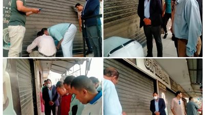 غلق 543 مقهى بمدينة البدرشين خلال حملة مكبرة | صور