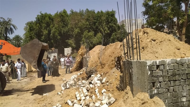 حملة إزالة بأسيوط