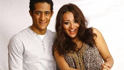 شاهد.. صورة نادرة لـ راندا البحيري ومحمد رمضان