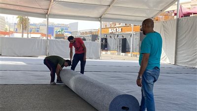 استعدادات مكثفة لافتتاح معرض صنع في بورسعيد الجمعة المقبلة | صور