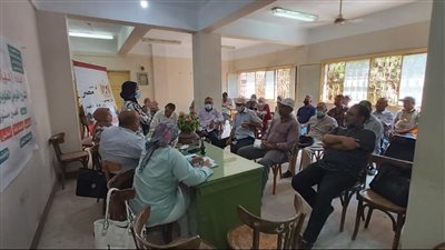 ندوة توعوية عن المشاريع القومية ضمن مبادرة حياة كريمة بشربين l صور 