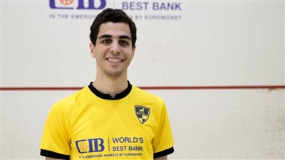 علي فرج يتأهل إلى نصف نهائي بطولة مصر الدولية للإسكواش