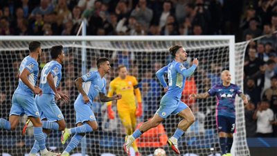 دوري أبطال أوروبا.. مانشستر سيتي يكتسح لايبزيج الألماني بسداسية