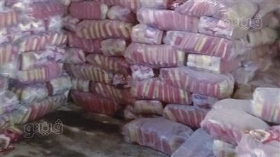 ضبط 109 أطنان أرز فاسد داخل مخزن في المحلة | صور