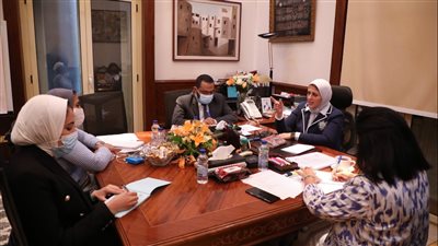 هالة زايد تبحث مع ممثل منظمة الصحة العالمية تعزيز دعم القطاع الصحي