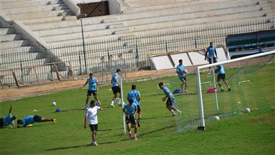 مران بدني صباحي لغزل المحلة.. وراحة 24 ساعة استعدادا للممتاز | صور