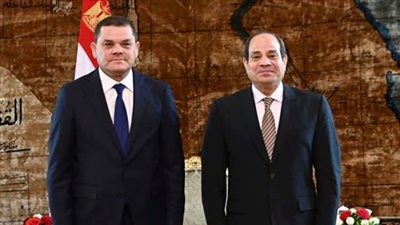 رسائل هامة من السيسي لرئيس الحكومة الليبية.. تعرف عليها