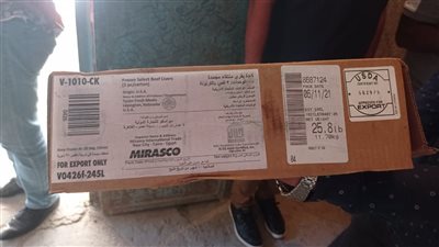 ضبط لحوم منتهية الصلاحية داخل ثلاجة بالإسكندرية 