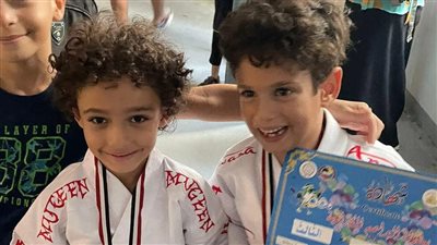 سليم مصطفى ابن بورسعيد وبطل مسلسل ليه لأ يفوز ببطولة براعم الكاتا بالقاهرة| صور 