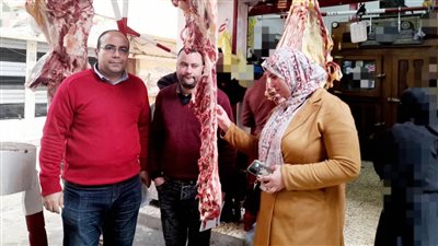 ضبط لحوم غير صالحة للاستهلاك الآدمي وأخرى خارج السلخانة فى حملة تموينية بالدقهلية (صور)
