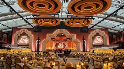 الصور الأولى من تجهيزات حفل صوت الأرض بالسعودية