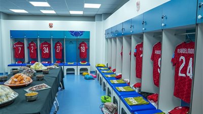 كأس العالم للأندية،غرفة ملابس الأهلي بملعب ابن بطوطة قبل مواجهة أوكلاند سيتي (صور)