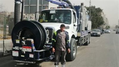 شركة مياه الشرب بالجيزة تستعد لمواجهة الأمطار غدا