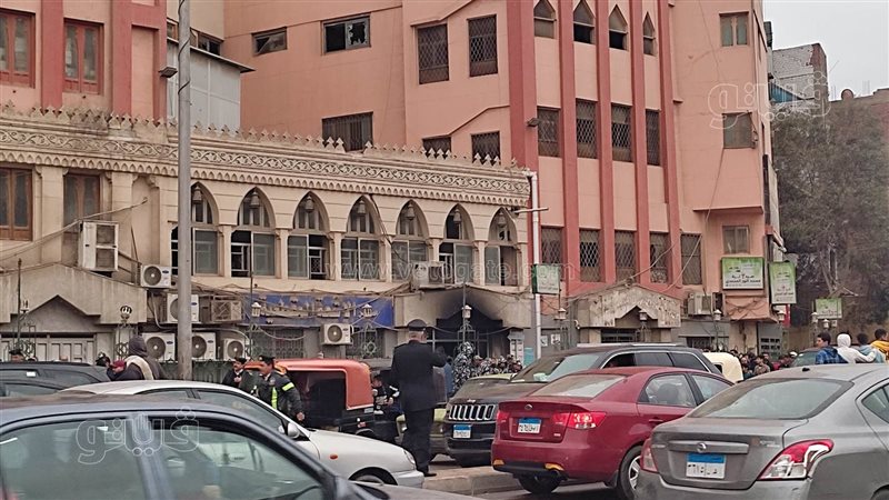 حريق مستشفى النور