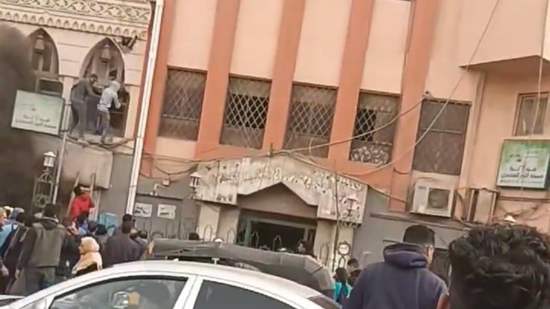 حريق مستشفى النور