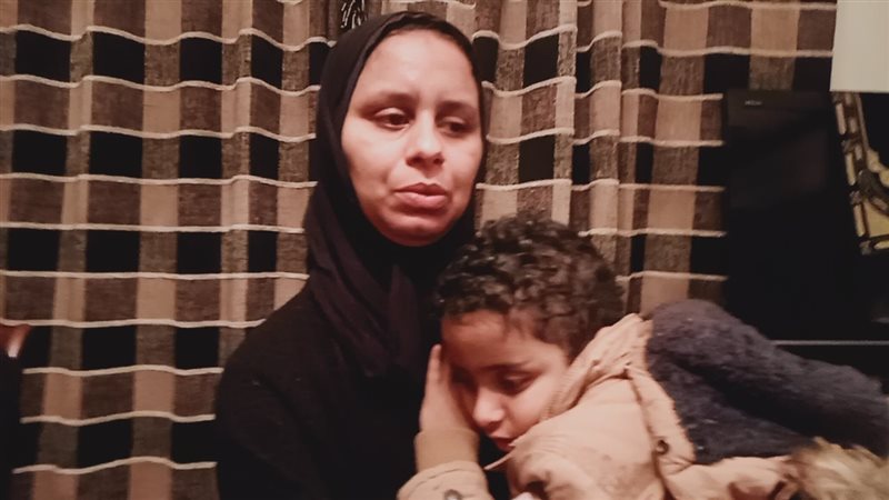 والدة الطفل عمر محمود