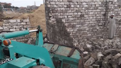 حملات مكثفة تتصدى لمخالفات البناء بالدقهلية