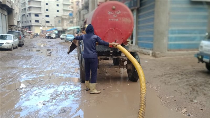 رفع مياه الأمطار