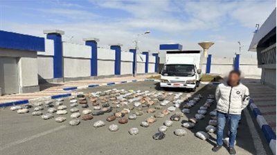 إحباط تهريب مخدر الهيدرو في سيارة نقل بقيمة 7.5 مليون جنيه