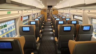 انطلاق أولى رحلات قطارات تالجو الفاخرة على خط الصعيد ( صور)