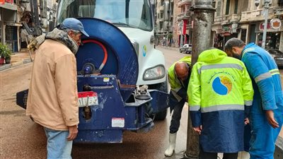 نوة الكرم تضرب شوارع وميادين الإسكندرية لليوم الخامس على التوالي (صور)