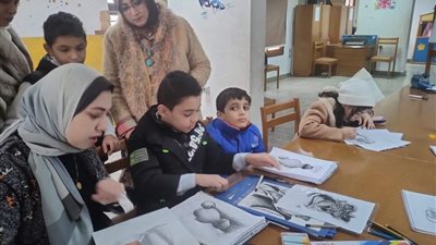 جامعة دمياط تنظم ورش عمل مهرجان ريشة فنان