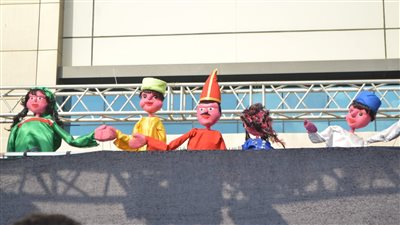 معرض الكتاب 2023، عروض الأراجوز تجذب جمهور المعرض في تاسع أيامه (صور)