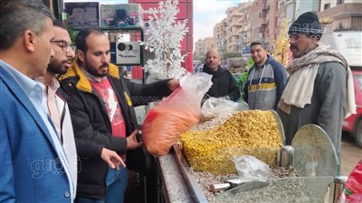 إعدام أسماك مملحة ومقرمشات فاسدة في حملة على الأسواق ببني سويف