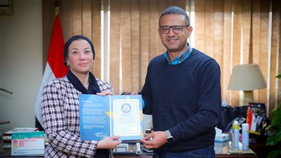 وزيرة البيئة تستقبل المغامر علي عبده لدعم رحلته الجديدة إلى COP 28