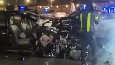  التصريح بدفن جثتي شخصين لقيا مصرعهما في حادث تصادم بمدينة نصر