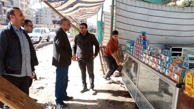 رئيس مركز ومدينة نبروه يتابع الانتهاء من معرض أهلا رمضان وأعمال النظافة 