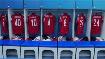 كأس العالم للأندية، غرفة ملابس الأهلي قبل مواجهة سياتل الأمريكي (صور)