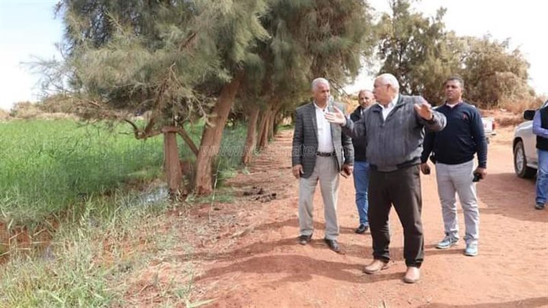 إنشاء محور الطريق