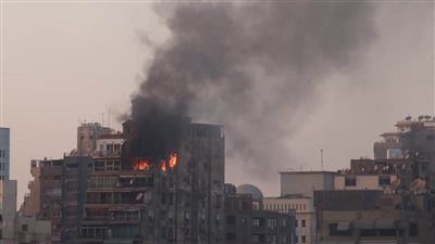 مصرع 5 أفراد من أسرة واحدة في حريق شقة بروض الفرج