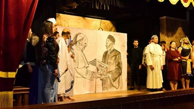 الأقباط الكاثوليك بأسيوط تقيم الصلاة والدعاء من أجل السلام 