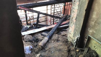 اللقطات الأولى لحريق شقة جزيرة بدران في روض الفرج (فيديو وصور)