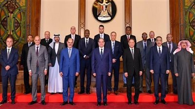  رسائل مهمة من السيسي لأعضاء الأمانة العامة الجديدة لاتحاد الصحفيين العرب